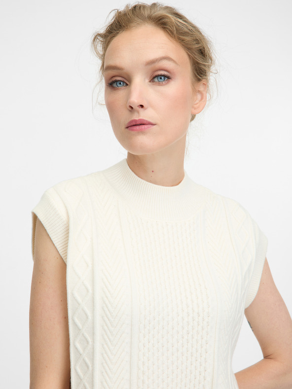 Orsay Krémový dámský svetr ORSAY