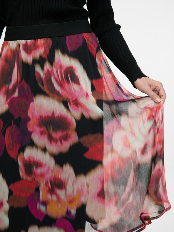 Orsay Červená dámská sukně ORSAY