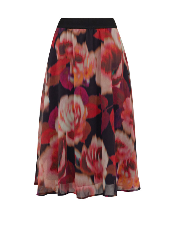 Orsay Červená dámská sukně ORSAY