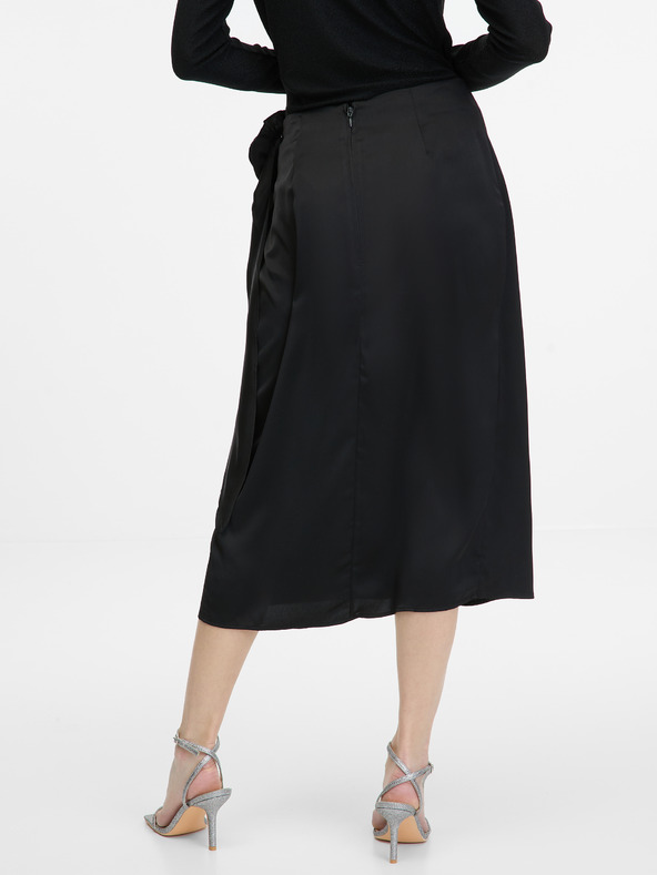 Orsay Černá dámská midi sukně ORSAY