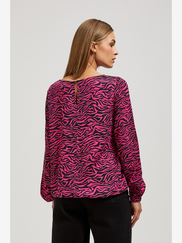 Moodo Růžová dámská halenka MOODO