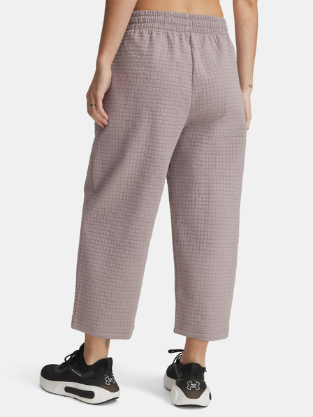 Under Armour Dámské sportovní kalhoty Under Armour Unstoppable Flc Grid Crop-GRY