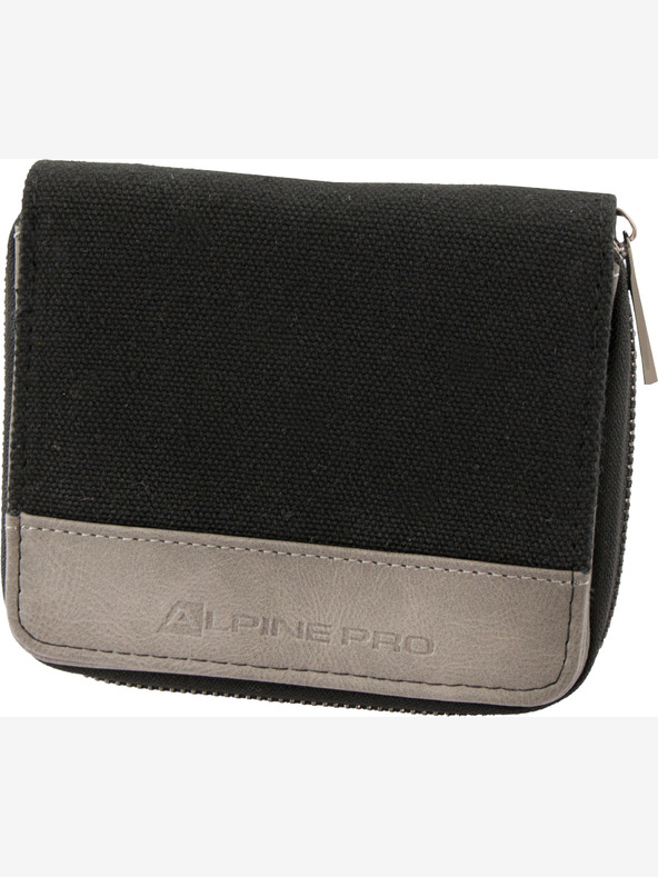 ALPINE PRO Látková peněženka ALPINE PRO GORINE black
