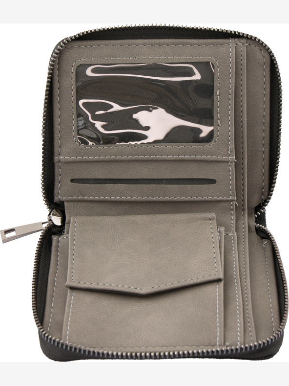 ALPINE PRO Látková peněženka ALPINE PRO GORINE black