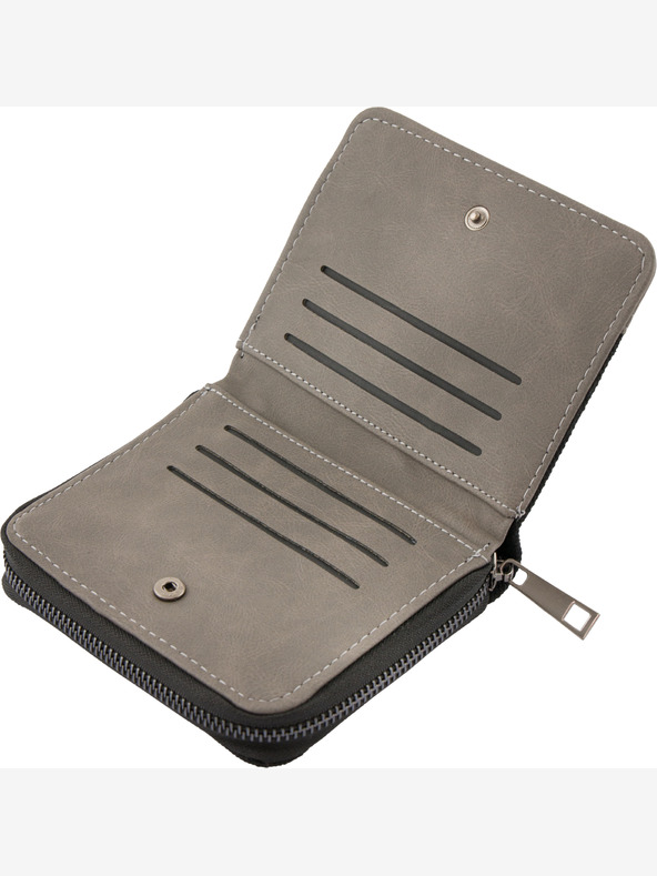 ALPINE PRO Látková peněženka ALPINE PRO GORINE black