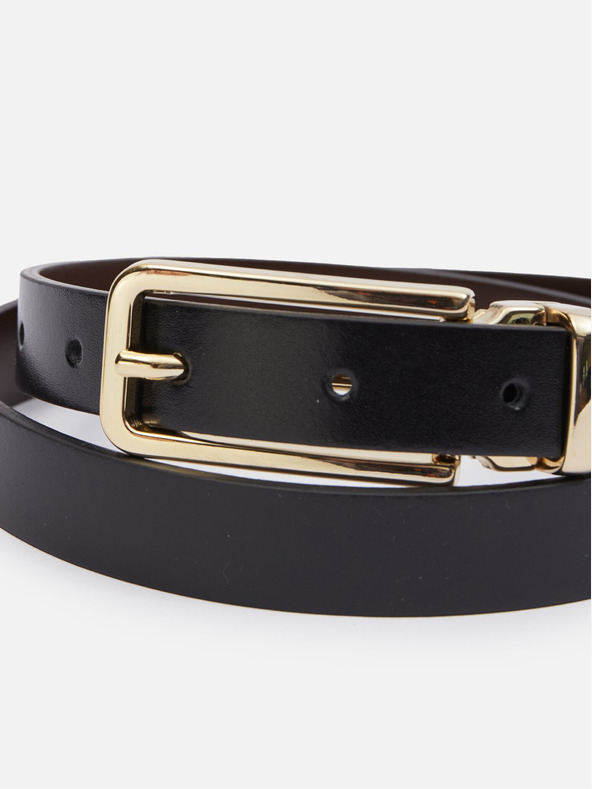 Geox Černý dámský pásek Geox