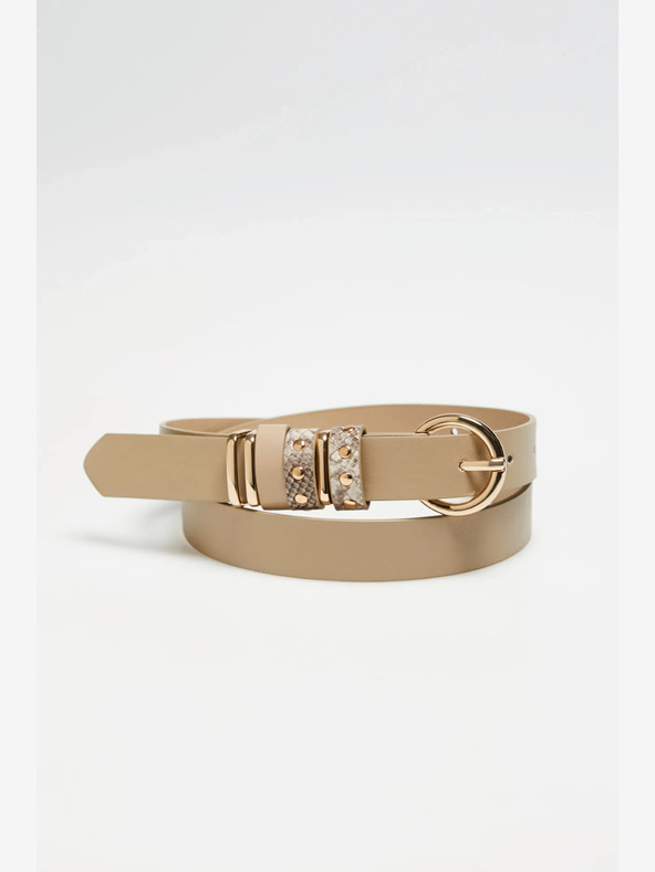 Moodo Béžový dámský pásek Moodo