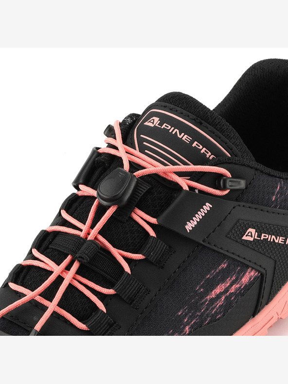 ALPINE PRO Outdoorová barefoot obuv ALPINE PRO BRUHE růžovo černá