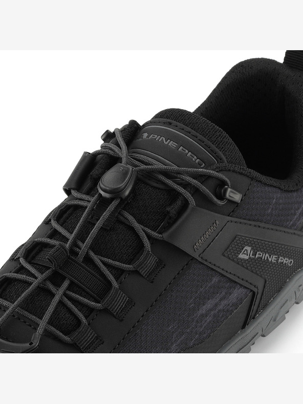 ALPINE PRO Outdoorová barefoot obuv ALPINE PRO BRUHE černé