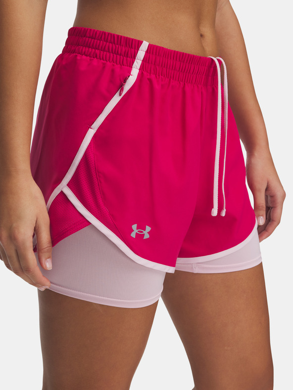 Under Armour Dámské kraťasy Under Armour UA Fly By 2-in-1 Shorts