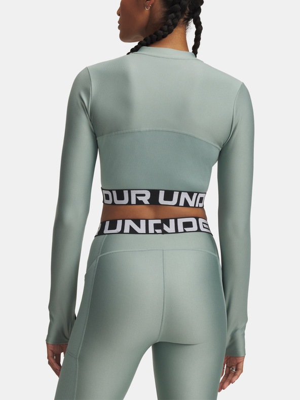 Under Armour Dámské tričko Under Armour HeatGear Rib 1/4 Zip LS