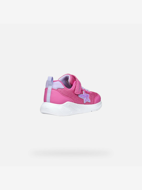 Geox Růžové dívčí tenisky Geox Sprintye