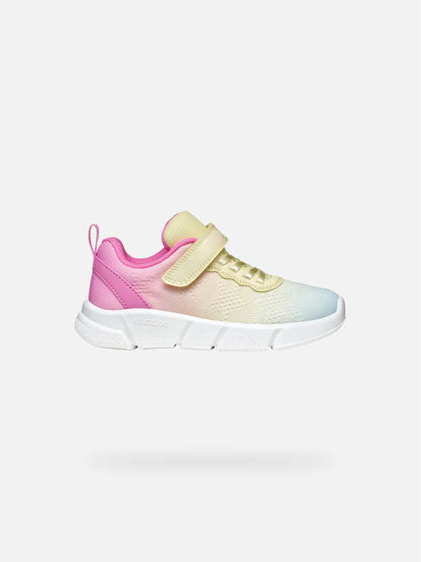 Geox Růžové dívčí tenisky Geox Aril