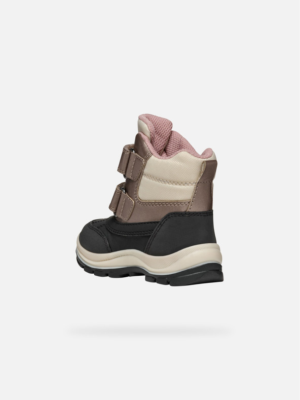 Geox Černá dívčí kotníková obuv Geox Flanfil ABX