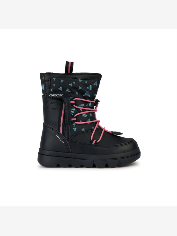 Geox Černá dívčí kotníková obuv Geox Willaboom Abx