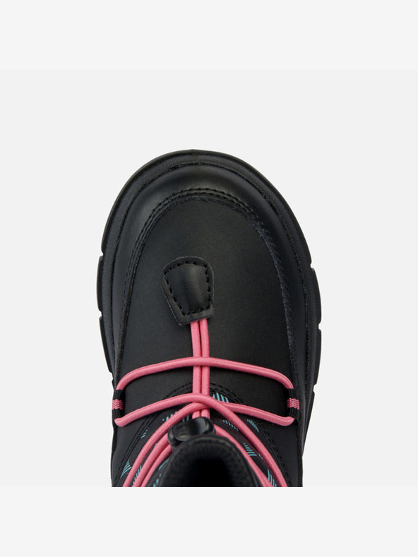 Geox Černá dívčí kotníková obuv Geox Willaboom Abx