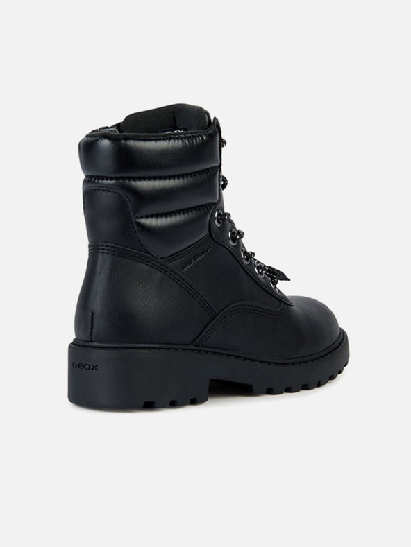 Geox Černá dívčí kotníková obuv Geox Casey B ABX
