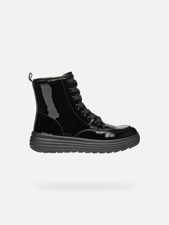 Geox Černá dívčí kotníková obuv Geox Phaolae