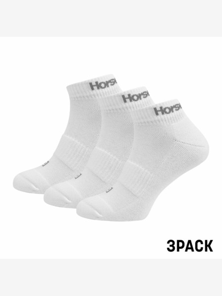 Horsefeathers Ponožky Rapid Premium 3Pack - white velikost 8 - 10 HORSEFEATHERS