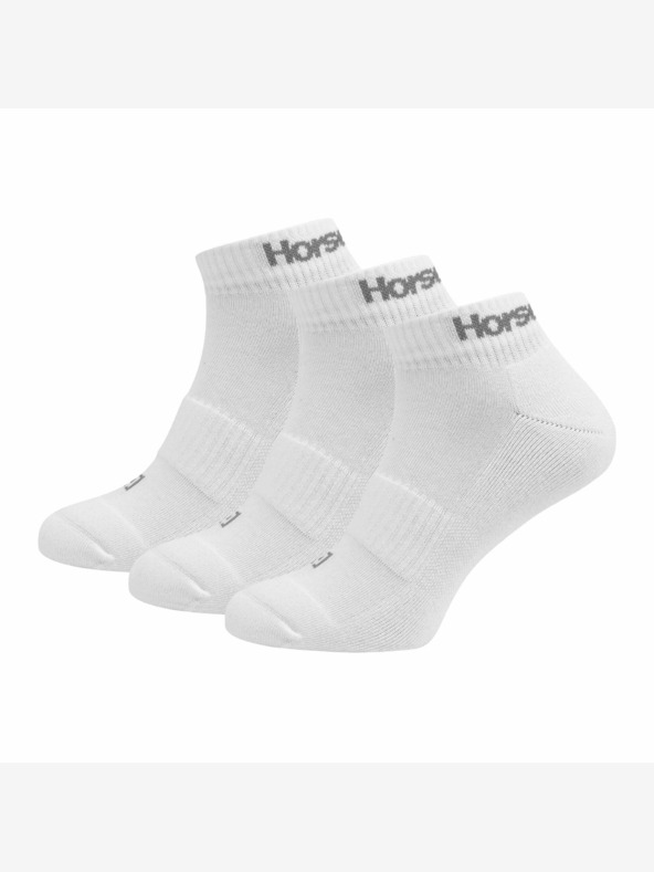 Horsefeathers Ponožky Rapid Premium 3Pack - white velikost 8 - 10 HORSEFEATHERS