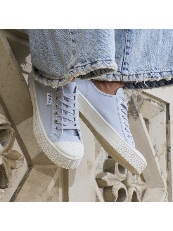 Vasky Pánské plátěné tenisky / botasky modré Vasky Kanvasky