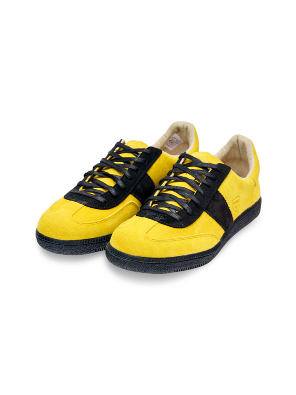 Vasky Dámské kožené tenisky / botasky žluto-černé Botas Iconic