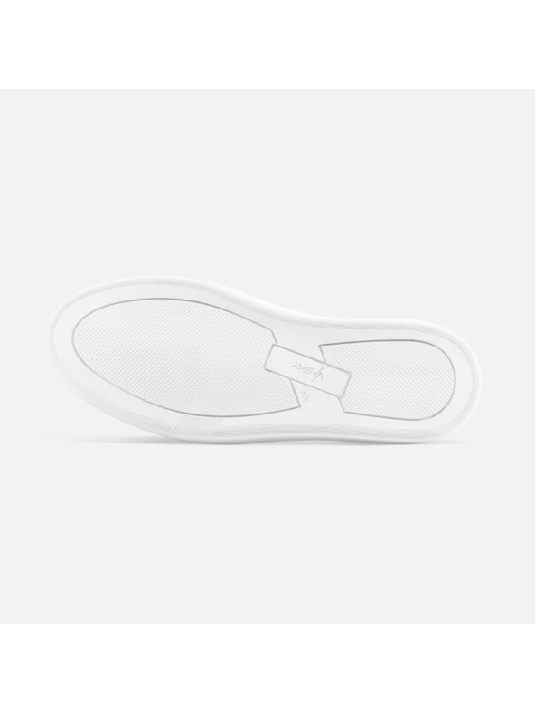 Vasky Dámské kožené tenisky / botasky bílé Vasky