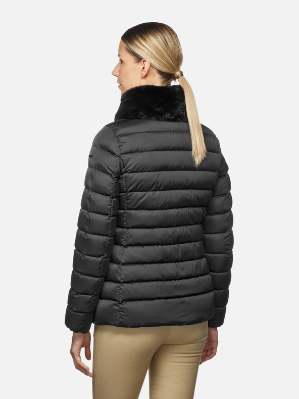 Geox Černá dámská péřová bunda Geox Bettanie