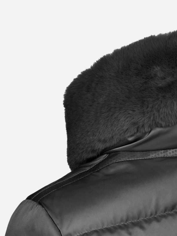 Geox Černá dámská péřová bunda Geox Bettanie