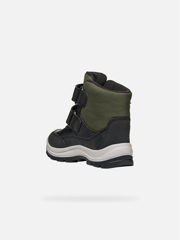 Geox Černá chlapecká zimní obuv Geox Flanfil  B Abx