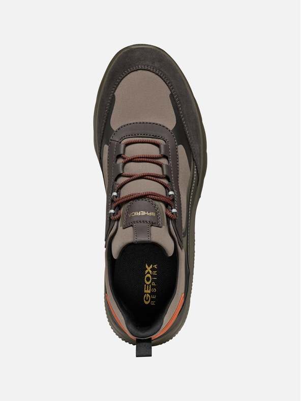 Geox Šedé pánské tenisky Geox Spherica Actif