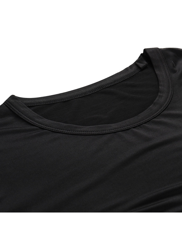 ALPINE PRO Dámské rychloschnoucí triko s cool dry ALPINE PRO BASIKA černé