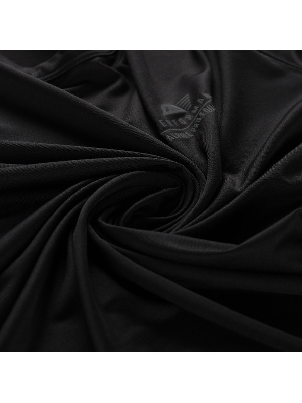 ALPINE PRO Dámské rychloschnoucí triko s cool dry ALPINE PRO BASIKA černé