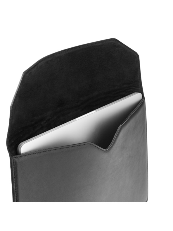 Vasky Kožený obal na MacBook, černý VASKY