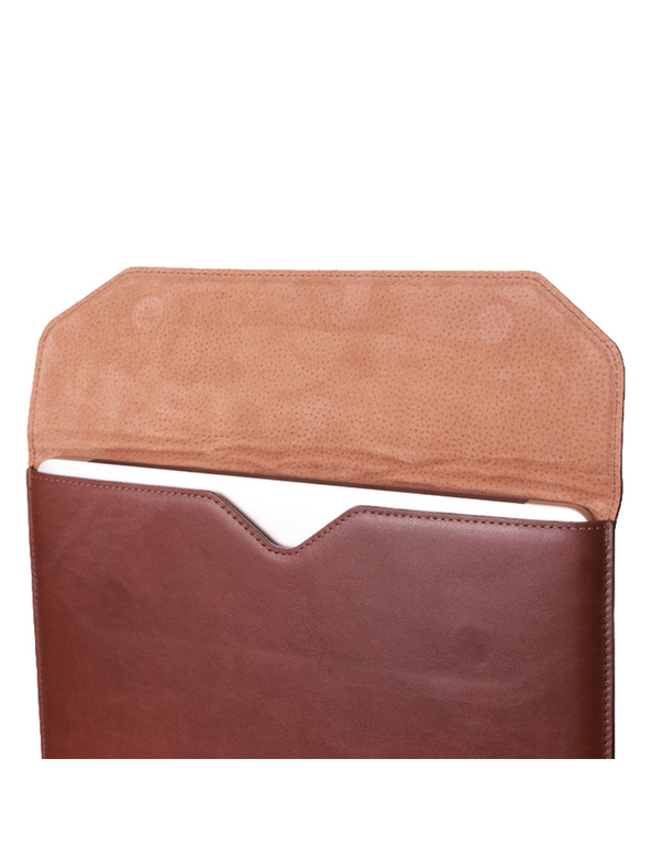 Vasky Kožený obal na MacBook, hnědý VASKY