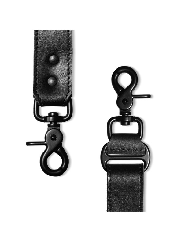 Vasky Kožená taška černá VASKY