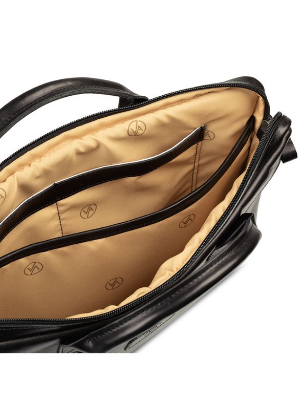 Vasky Kožená taška černá VASKY