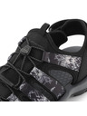 ALPINE PRO Letní outdoorové sandály ALPINE PRO AWEDE černé