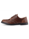 Vasky Dámské elegantní kožené polobotky tmavě hnědé - jarní / podzimní boty Vasky Brogue Low Dark