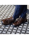 Vasky Dámské elegantní kožené polobotky tmavě hnědé - jarní / podzimní boty Vasky Brogue Low Dark