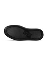 Vasky Dámské kožené slip on černé - jarní / podzimní boty VASKY