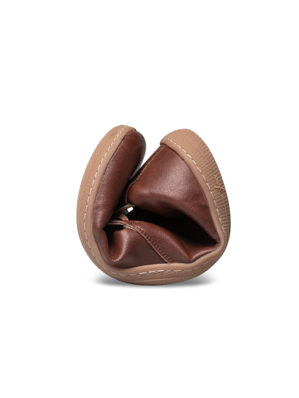 Vasky Dámské barefoot hnědé Vasky Terry Vegan