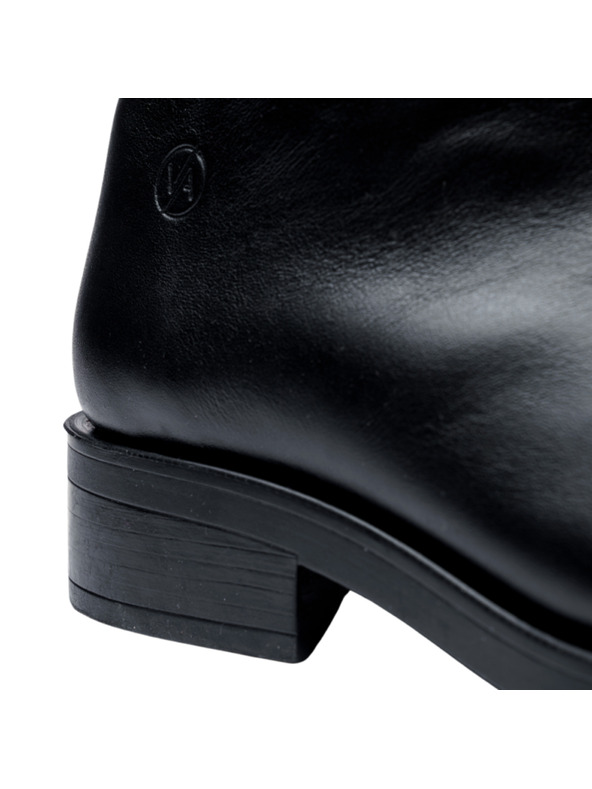 Vasky Kožené dámské polokozačky Vasky Jane Black