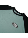 Horsefeathers Triko Dynamo Raglan - blue haze/black HORSEFEATHERS