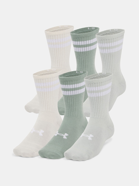 Under Armour Unisexové ponožky Under Armour UA Essential 6pk Crew