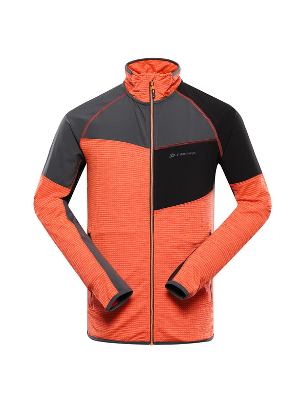 ALPINE PRO Pánská rychleschnoucí mikina s cool dry ALPINE PRO ONNEC 2