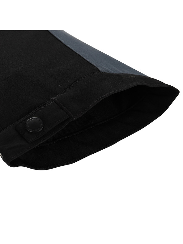 ALPINE PRO Pánské softshellové kalhoty ALPINE PRO AKAN 2 černé