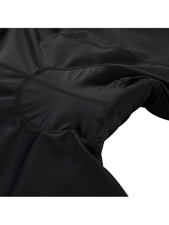 ALPINE PRO Pánské cyklistické kraťasy ALPINE PRO černé