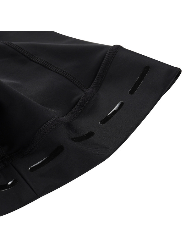 ALPINE PRO Pánské cyklistické kraťasy ALPINE PRO černé