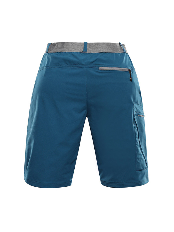 ALPINE PRO Pánské rychleschnoucí kraťasy ALPINE PRO ZAMB 3 modré